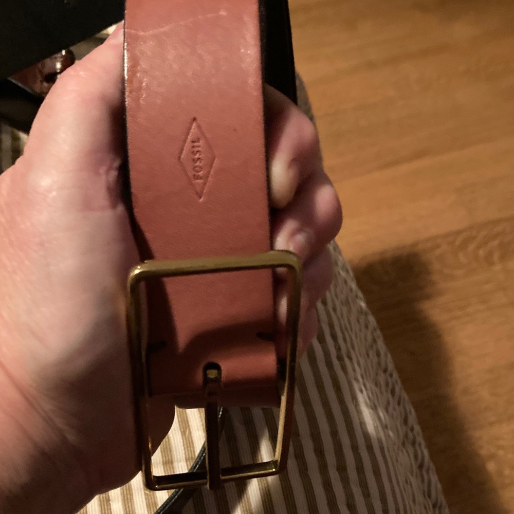 Fossil Brown Leather Men's belt